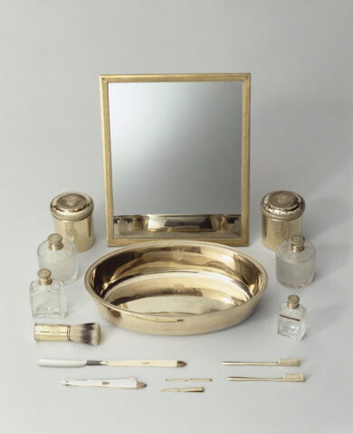 Bassin à barbe du nécessaire de Napoléon Ier puis du tsar Alexandre Ier, image 3/3