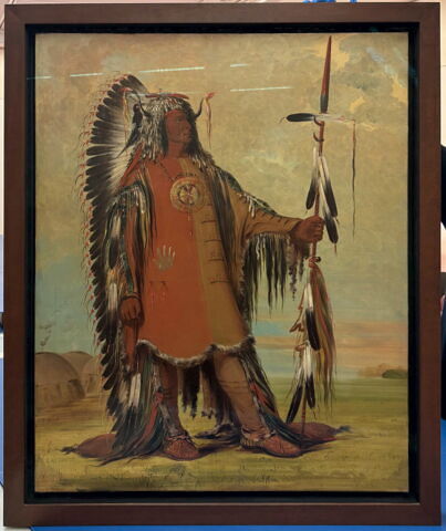 Mah-To-Toh-Pa (Les quatre ours), chef des Mandan, Haut Missouri