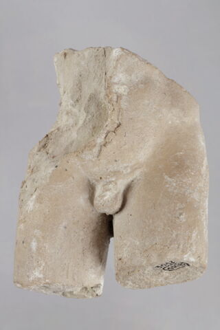 Partie inférieure d'un torse d'homme nu, image 2/2