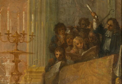 Baptême du dauphin Louis, fils de Louis XIV, 24 mars 1668, image 3/6