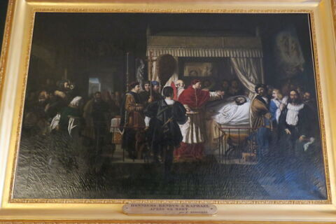 Honneurs rendus à Raphaël, après sa mort, par le pape Léon X, 8 avril 1520., image 2/2