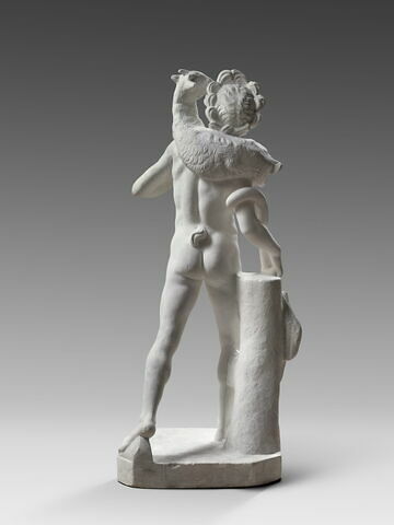 Tirage d'une statue de satyre dite 