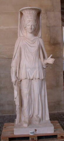 Tirage d'une caryatide dite 