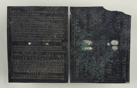inscription ; feuillet de diptyque, image 2/5