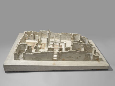 Maquette de la maison au trident de Délos., image 2/5