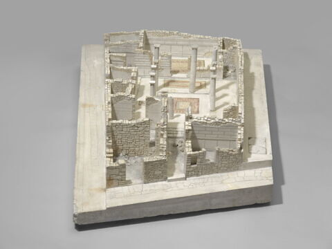 Maquette de la maison au trident de Délos., image 3/5