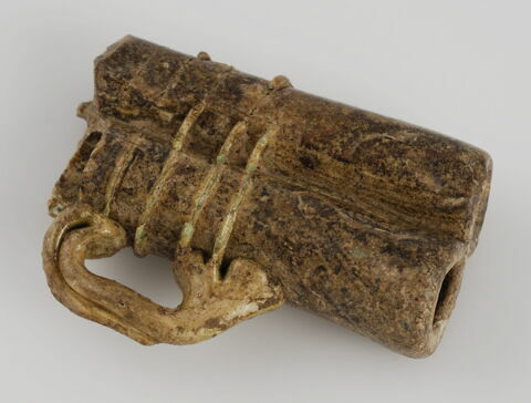 Fragment de double flacon tubulaire