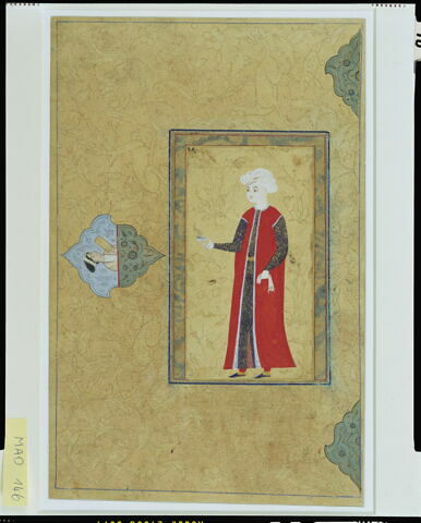 Jeune homme tenant une coupe (page d'album), image 4/8