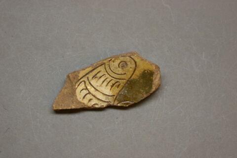 Fragment de fond de bol