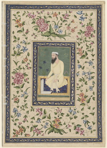 Portrait de Muzaffar Khan Turbati, gouverneur du Bengale (Album Polier), image 6/8