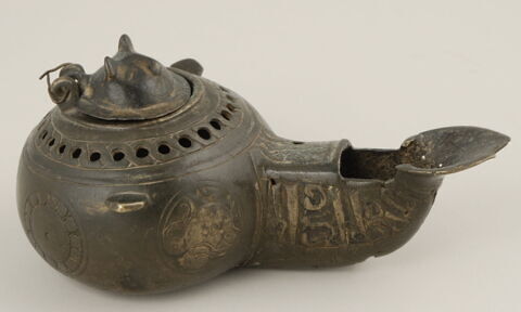 Lampe à tête de félin, image 3/5