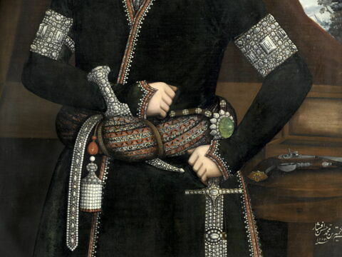 Portrait de Muhammad Shah Qadjar (1834 - 1848), image 2/5