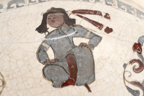 Coupe à décor de personnages, image 15/17