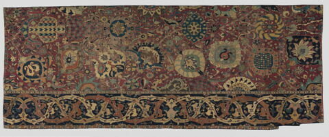 Fragment de tapis "vase"
