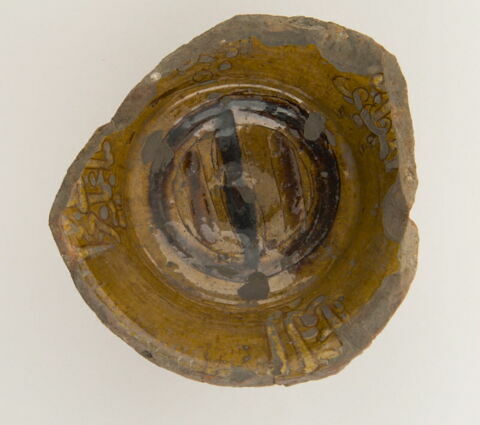 Fond de coupe au blason