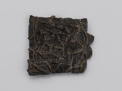 Fragment de reliure à décor d'appliqué