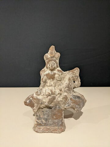 figurine d'Harpocrate cavalier