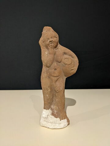 figurine d'Harpocrate au pot