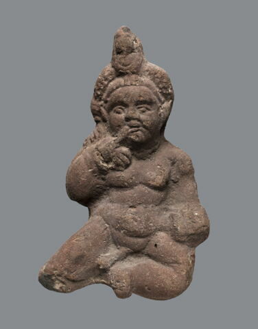 figurine d'Harpocrate au pot