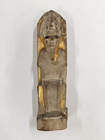 figurine d'Osiris à l'obélisque ; sarcophage miniature, image 2/6