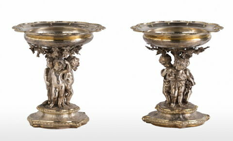 Ensemble de quatre coupes (OA 12519 1 à OA 12519 4) du surtout de table du duc de Luynes (OA 12518 à OA 12520), image 7/10