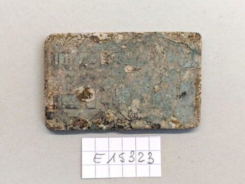 plaquette de dépôt de fondation, image 1/2