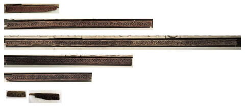 frise ; décor architectural ; fragment, image 2/2