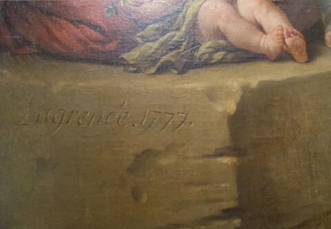 Fabricius, accompagné de sa famille, refuse les présents que Pyrrhus lui envoie, image 2/2