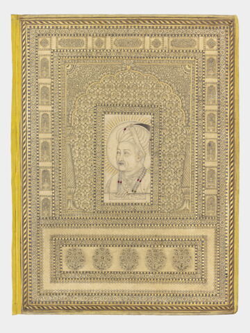 Portrait d'Akbar (page d'album)