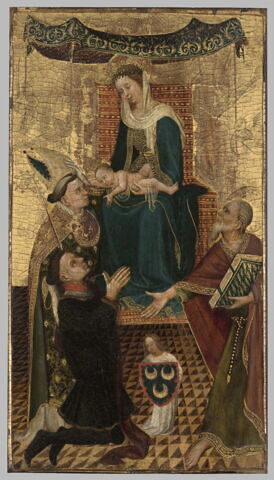 La Vierge à l'Enfant entourée de saints et d'un donateur
