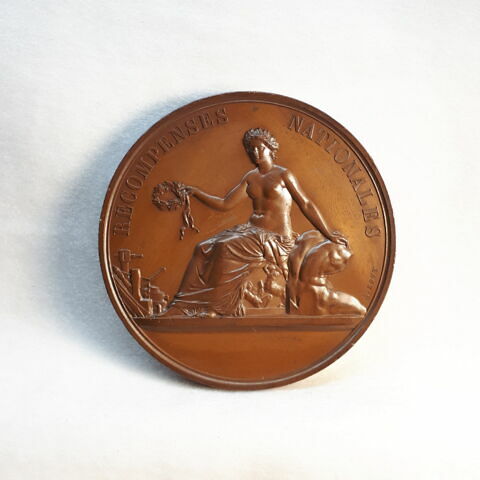 Récompenses nationales – Salon de 1852, sculpture, médaille de 1ère classe