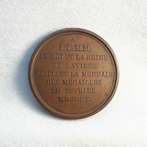 Le roi et la reine de Bavière visitent la Monnaie des Médailles, février 1810, image 2/2