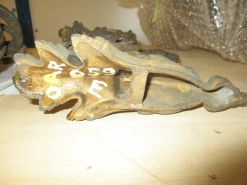 Porte-embrasse en bronze doré d'un groupe de cinq, image 4/6