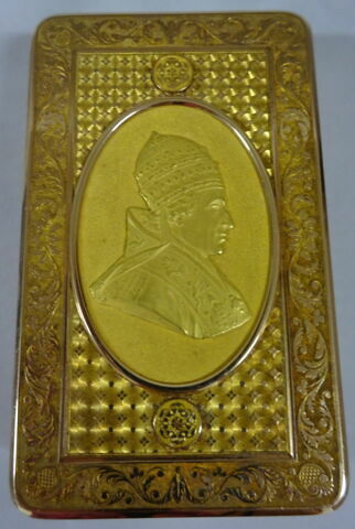 Tabatière avec portrait de Pie VII