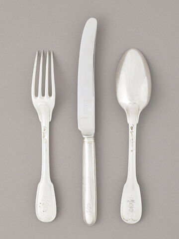 Fourchette d'un ensemble de douze du service de George III d'Angleterre, image 4/4