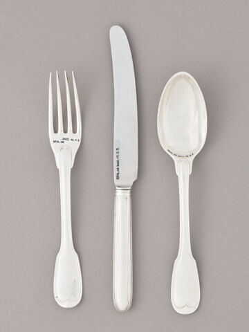 Fourchette d'un ensemble de douze du service de George III d'Angleterre, image 4/4