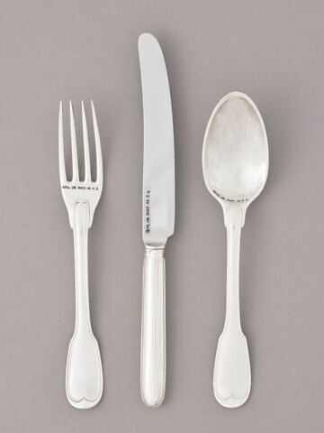 Fourchette d'un ensemble de douze du service de George III d'Angleterre, image 4/4