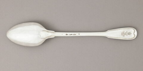 Cuiller à servir d'une paire du service de George III d'Angleterre, image 4/4