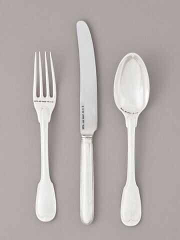 Cuillère d'un ensemble de douze du service de George III d'Angleterre, image 4/4