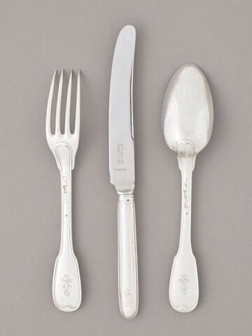 Cuillère d'un ensemble de douze du service de George III d'Angleterre