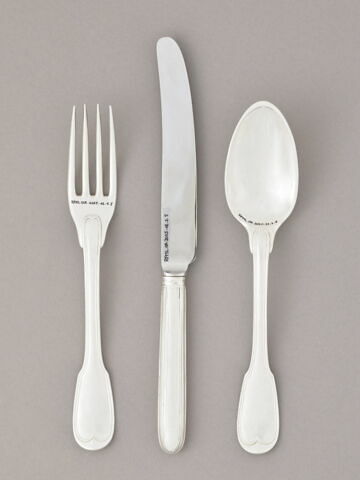 Cuillère d'un ensemble de douze du service de George III d'Angleterre, image 4/4