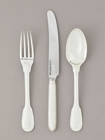 Cuillère d'un ensemble de douze du service de George III d'Angleterre, image 4/4