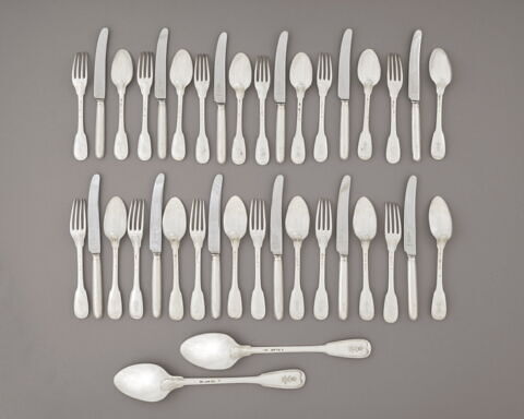 Couteau d'un ensemble de douze du service de George III d'Angleterre, image 2/4