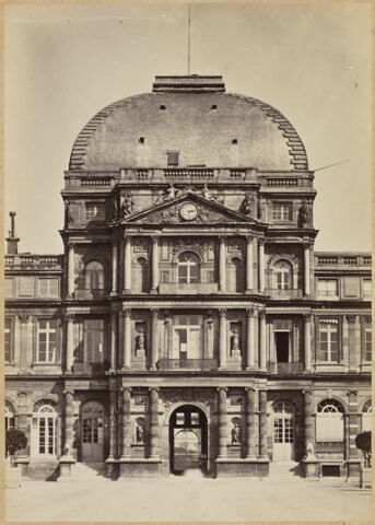 [Pavillon de l'Horloge du palais des Tuileries]