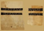 châle ; deux fragments recollés, image 1/2
