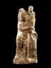 figurine d'Harpocrate portant son image ; figurine d'Harpocrate phallique, image 1/2