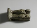 serviteur funéraire momiforme ; serviteur funéraire gisant double, image 3/4