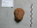 figurine de tête de femme romaine à cou fermé, image 1/2