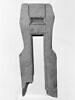 encadrement ; montant de porte ; fragment, image 1/2