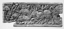 panneau ; deux fragments recollés, image 1/2